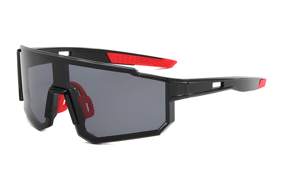 Gafas de ciclismo con protección deportiva y lentes de una pieza de gran tamaño