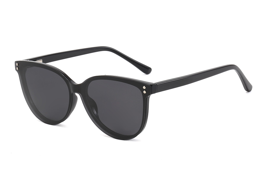 Gafas de sol retro con clip magnético extraíble UV400